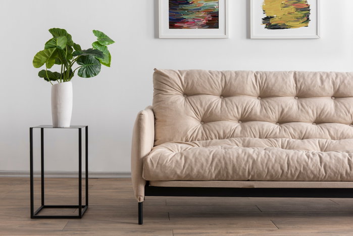 Atelier Del Sofa Renge - Sofá cama de 3 plazas Crema Atelier Del Sofa Renge - Sofá cama de 3 plazas Crema
